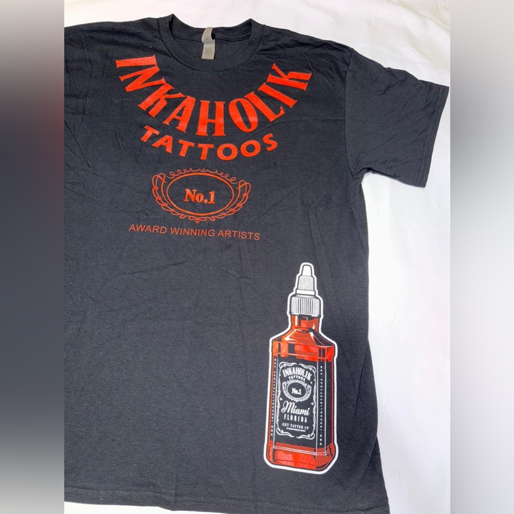 SOLD-NWOT inkaholik tatto shirt size L - Picture 5 of 8